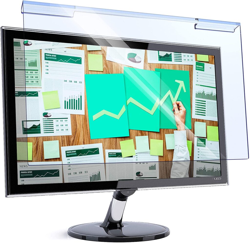 Universal Blue Light Blocking Screen Protector Panel for 20, 21.5, 21.6