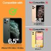 Privacy Screen Protector for iPhone 11 Pro Max/iPhone XS Max Tempered Glass [2-Pack] Anti-Spy protection with Easy Install Kit [Case Friendly][6.5 Inch] - Image 6