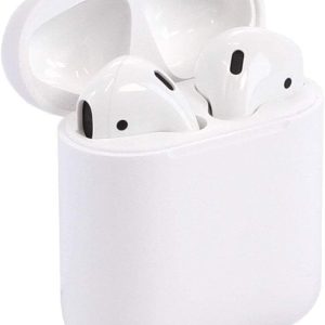 Used Rank A Apple AirPods 2 with Charging Case - White A2031+A2032 2nd Gen