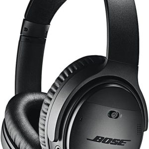 Bose QuietComfort 35 (Series II) Wireless Headphones, Noise Cancelling - Black (Renewed)
