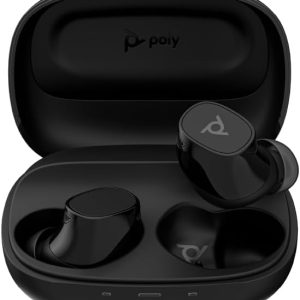 Poly – Voyager Free 20 – Echte kabellose Ohrhörer in Grau – Adaptives ANC, KI-verbesserter Klang und personalisierter Komfort – Funktioniert mit PC/Mobilgerät.