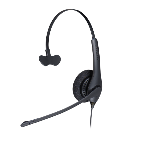 Erneuertes Jabra Biz 1500 Mono – Professionelles UC Call Center-Headset mit Kabel