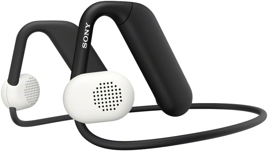 Sony Float Run Open-Ear Bluetooth Wireless Sport Headphones for Running and Exercise with Mic and IPX4 Water Resistance, WIOE610/B