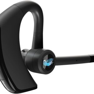 BlueParrott M300-XT SE Mono Bluetooth Wireless Headphones 80% Noise Canceling Earpiece Headset for Mobile Workers & Delivery Drivers, Compact Design with IP54-Rated Protection, 14 hrs Talk Time, Black