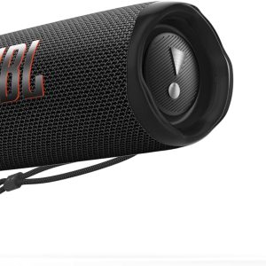 JBL Flip 6 - Portable Bluetooth Speaker, powerful sound and deep bass, IPX7 waterproof, 12 hours of playtime, JBL PartyBoost for multiple speaker pairing for home, outdoor and travel (Black)
