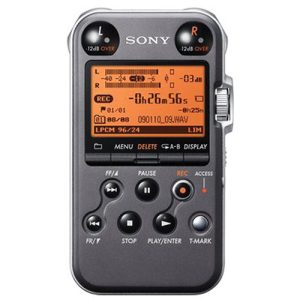 Used Sony PCM-M10 Portable Stereo Linear Audio Recorder Black