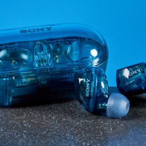 Sony WF-C710N Truly Wireless Noise-Canceling Earbuds with up to 30-Hour Battery Life, Lightweight and Secure, Glass Blue