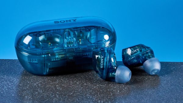 Sony WF-C710N Truly Wireless Noise-Canceling Earbuds with up to 30-Hour Battery Life, Lightweight and Secure, Glass Blue