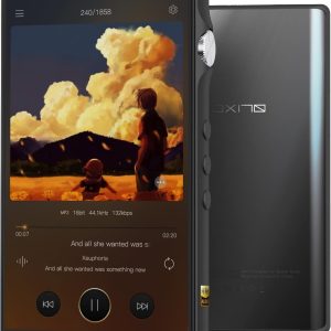 Used iBasso DX170 High-Performance Digital Audio Player, Hi-Res Audio Player with Android 11 OS, Bluetooth LDAC, and 2G RAM, Black