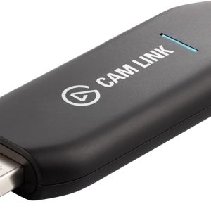 Elgato Cam Link 4K – External Capture Card for DSLR & Camcorder, ActionCam as Webcam, Meet/Stream/Record in 1080p60 or 4K30/4K60, Easy Connect for OBS/Zoom/Discord – HDMI to USB 3.0, PC/Mac/iPad