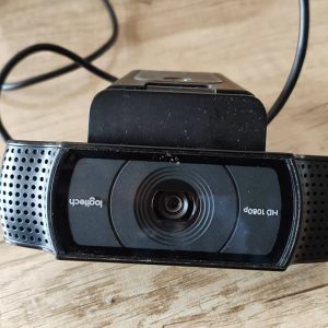 Used Logitech C920 HD Pro PC Webcam, Full HD 1080p/30fps Video, Clear Audio, HD Light Correction, Works with Microsoft Teams, Google Meet, Zoom, Nintendo Switch 2’s New GameChat Mode, Mac/Tablet- Black