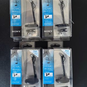 Sony ECMPC60 Electret Condenser Microphone for Digital Imaging Products Black