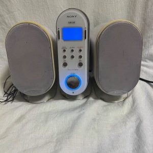 Used Sony LAM-Z03 Net MD Desktop Audio System CD MiniDisc Player Recorder MDLP Audio