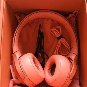 Sony WH-H800 h.Ear Series Wireless On-Ear High Resolution Headphones Red