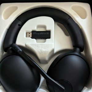 Sony INZONE H5 Wireless Gaming Headset, 360 Spatial Sound, Works with PC, PS5, 28 Hour Battery, 2.4Ghz Wireless and 3.5mm Audio Jack, WH-G500 Black