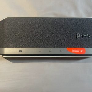Poly - Sync 40 Smart Speakerphone (Plantronics) - Flexible Work Spaces - Connect to PC/Mac via Combined USB-A/USB-C Cable and Smartphones via Bluetooth - Works with Teams, Zoom & more,Black