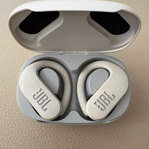 JBL Endurance Peak 3 - Dust and Water Proof (IP68) True Wireless Active Earbuds, JBL Pure Bass Sound, Up to 50 Total Hours of Playback with Speed Charge, Ambient Aware & Talk Thru (White)