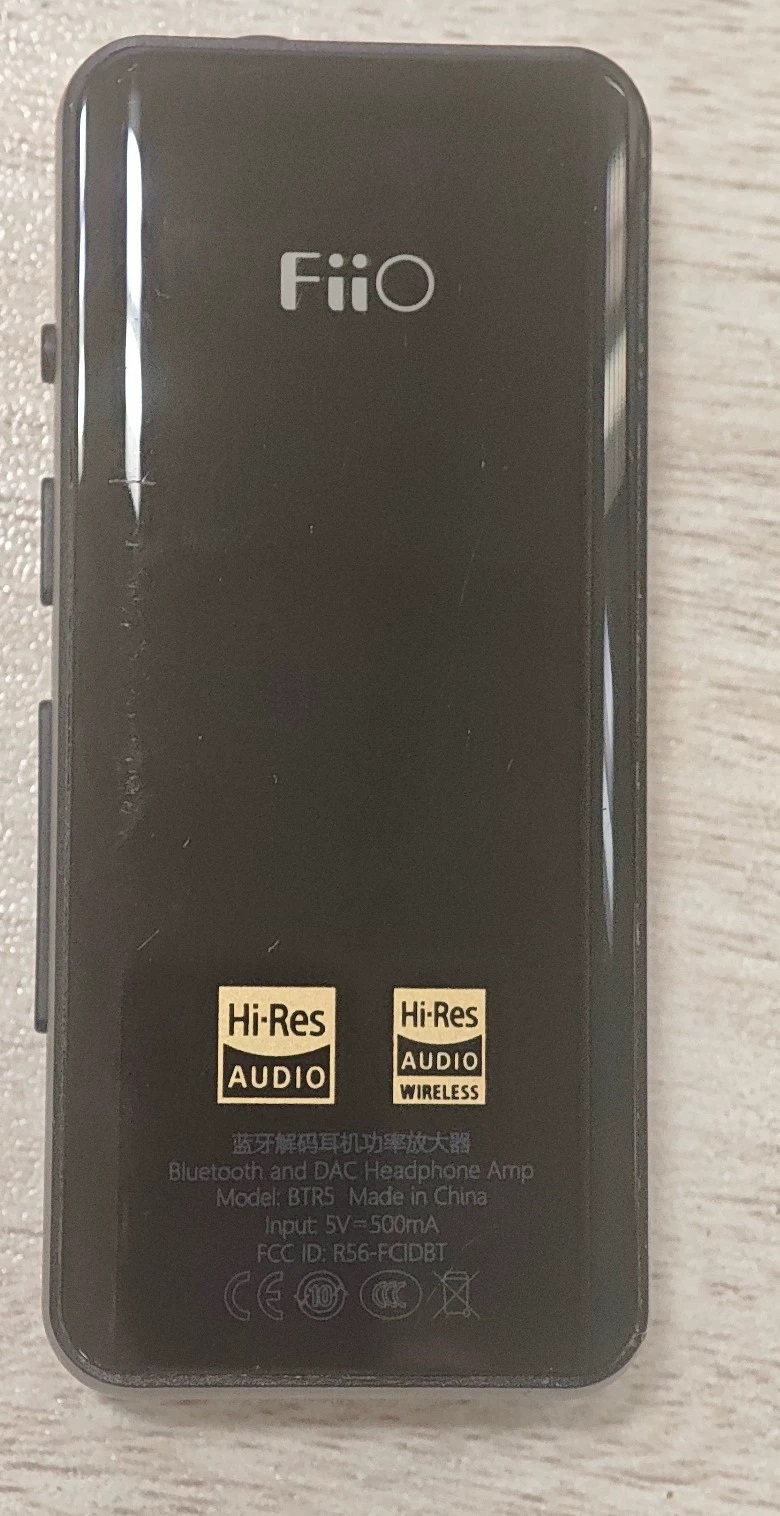 FiiO BTR5-2021 Receiver Bluetooth 5.0 Headphone Amp High Resolution Amplifier with Headphone Extension Cable, 3.5 mm TRS to 3.5 mm TRS - Image 2